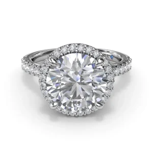 Hot Fana Striking and Bold Diamond Engagement Ring