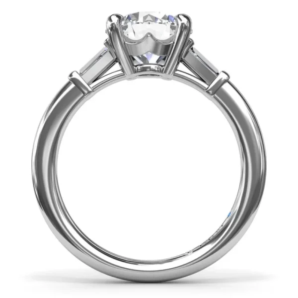 Discount Fana Tapered Baguette Diamond Engagement Ring