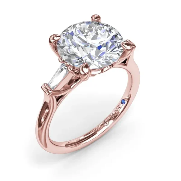 Discount Fana Tapered Baguette Diamond Engagement Ring