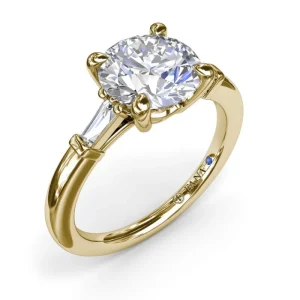 Discount Fana Tapered Baguette Diamond Engagement Ring