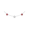 New Fana Three-Station Diamond and Ruby Necklace