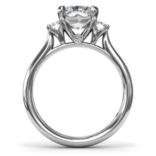 Sale Fana Three-Stone Radiant Engagement Ring