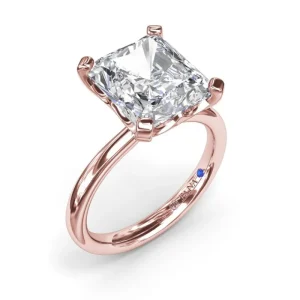 Sale Fana Timeless Radiant Cut Solitaire Engagement Ring