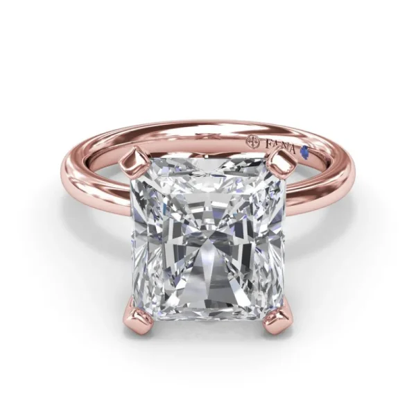 Sale Fana Timeless Radiant Cut Solitaire Engagement Ring