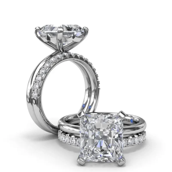 Sale Fana Timeless Radiant Cut Solitaire Engagement Ring