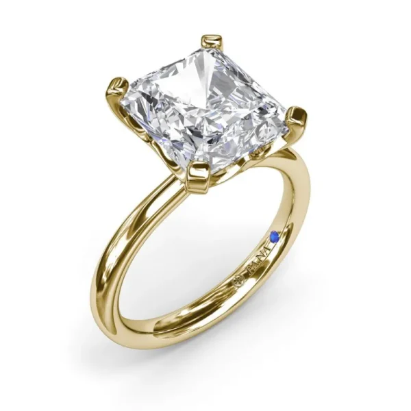 Sale Fana Timeless Radiant Cut Solitaire Engagement Ring