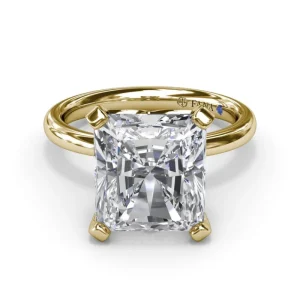 Sale Fana Timeless Radiant Cut Solitaire Engagement Ring