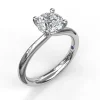 Discount Fana Timeless Round Cut Solitaire Engagement Ring