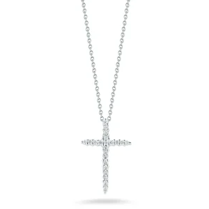 Online Roberto Coin Tiny Treasures Diamond Cross Necklace