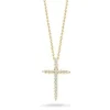 Discount Roberto Coin Tiny Treasures Diamond Cross Necklace