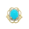 Clearance Kelley Collection Turquoise & Diamond Ring