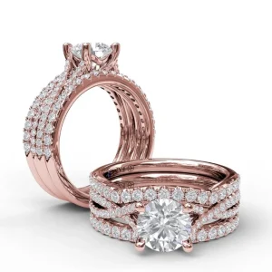 Sale Fana Twist Diamond Engagement Ring