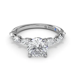 New Fana Whimsical Diamond Engagement Ring