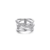 Online Gabriel & Co White Sapphire Twisted Ring