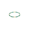 Discount ENewton Design Worthy Pattern 3mm Bead Bracelet -Green Onyx